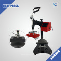 Nueva máquina de la prensa del calor del casquillo del diseño 2IN1 con una placa de la prensa de la insignia